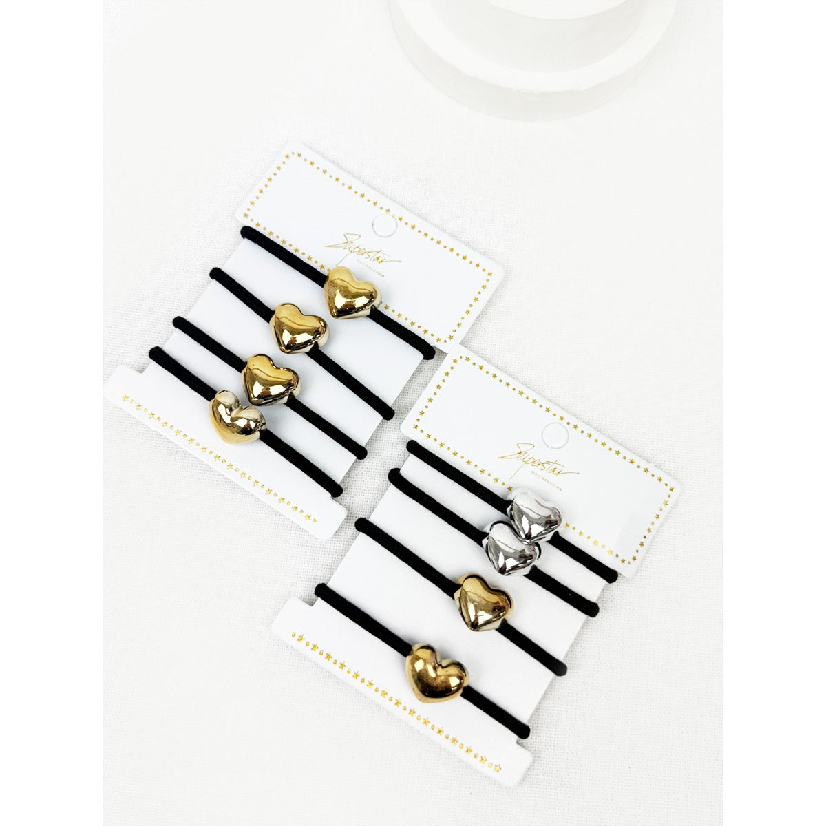LOVE HEART ELASTIC S/4