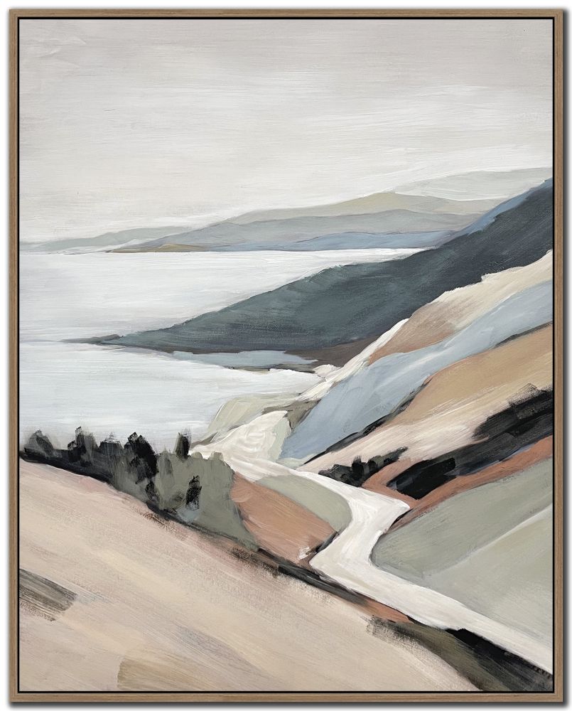 STREAM ART COASTAL ROAD 24X30