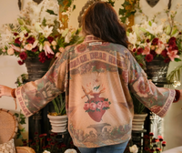 MARKET JACKET CARDIGAN FLEECE KIMONO