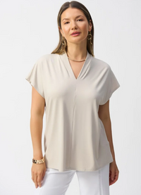 JOSEPH RIBKOFF JERSEY SHORT SLEEVE TOP