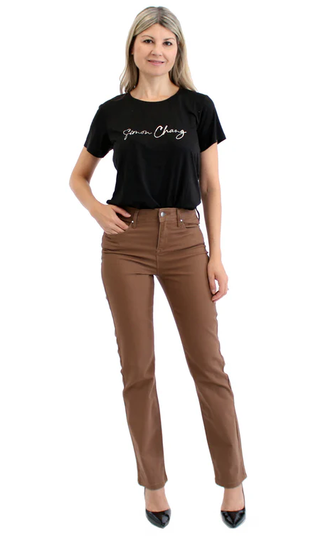 SIMON PANT HIGH WAISTED