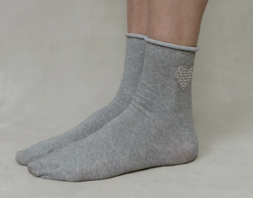 PRINCESS HEART SOCKS