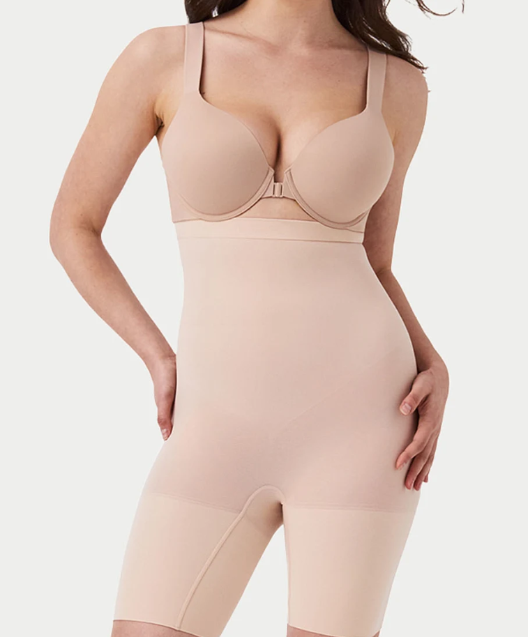 SPANX HIGH WAISTED MID THIGH SHORT
