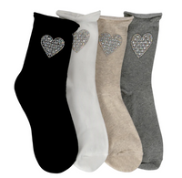 PRINCESS HEART SOCKS