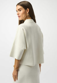 JOSEPH RIBKOFF KNIT PULLOVER COLLARED SWEATER