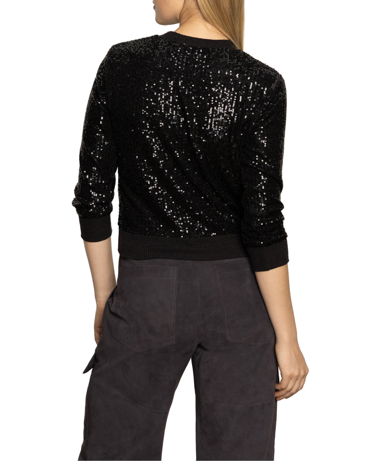 SANCTUARY RELAXED SPARKLE PULLOVER