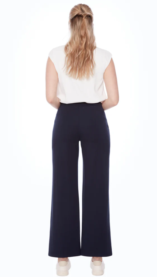 UP PANT PONTE WIDE LEG