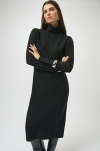 RIBKO SWEATER DRESS SEQUIN