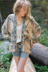 MARKET OF STARS CROPPED KIMONO