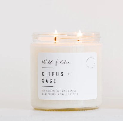 WILD FLICKER SOY WAX CANDLE 16OZ