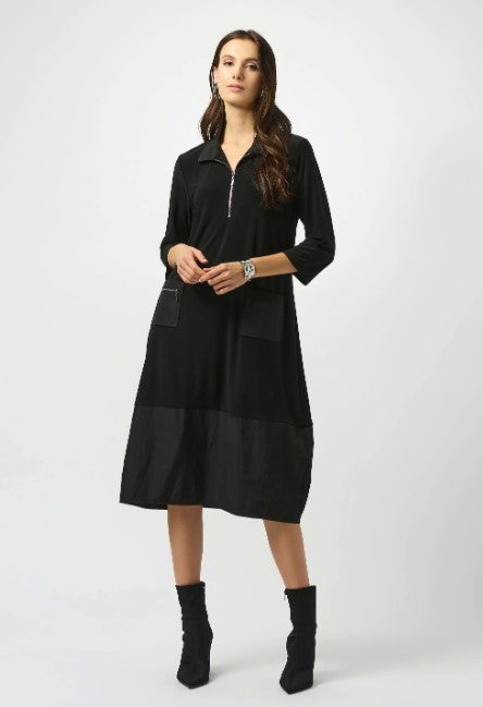 JOSEPH RIBKOFF KNIT MEMORY COCOON DRESS