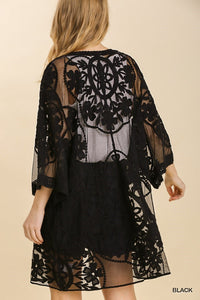 LACE KIMONO OR COVER UP