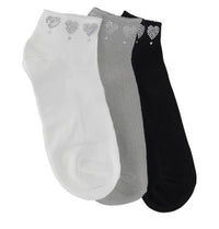 SHORT HEART CRYSTAL SOCKS