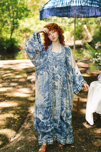 MARKET OF STARS KIMONO OPERA ROBE WITH BELT