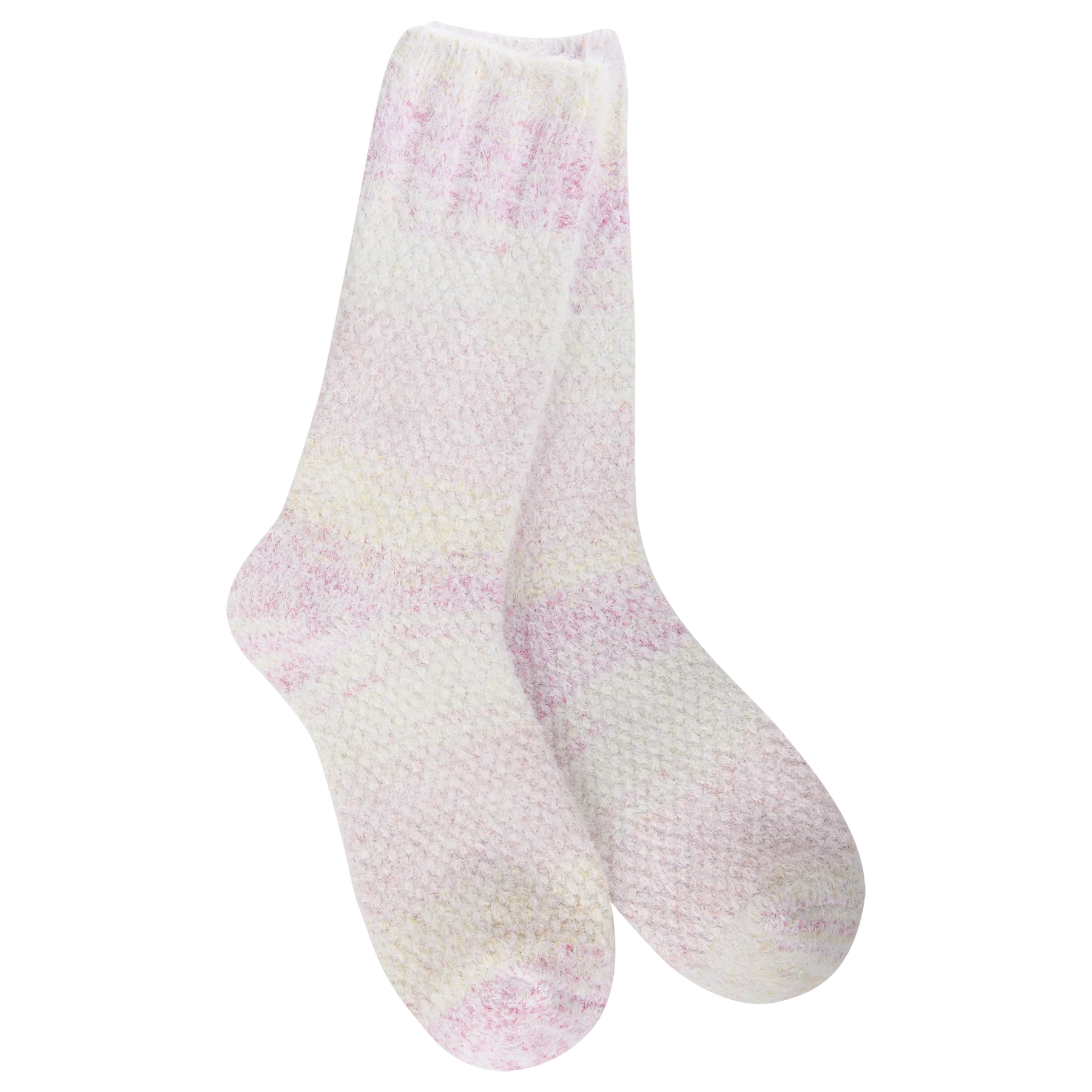 WORLD'S SOFTEST SOCKS OMBRE FEATHER CREW