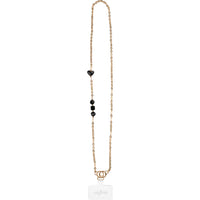 PAV LANYARD CRSSBDY CRYSTAL BEAD