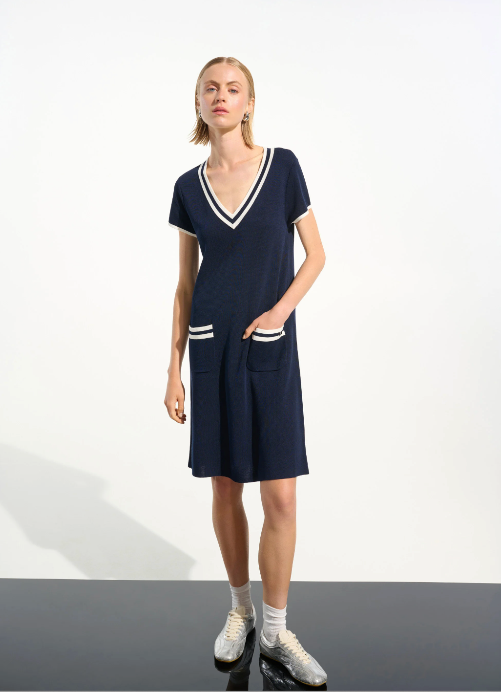 JR DRESS 261648 INDIGO - PRE ORDER