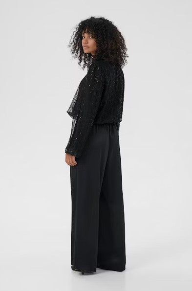 KAFFE BLOUSE LACE BOXY FIT