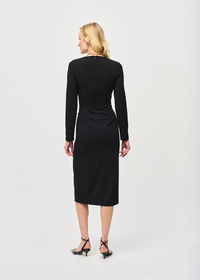 JOSEPH RIBKOFF  DRESS SCUBA CREPE SHEATH