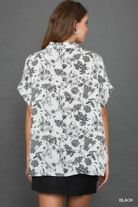 TOILE BUTTON DOWN TOP