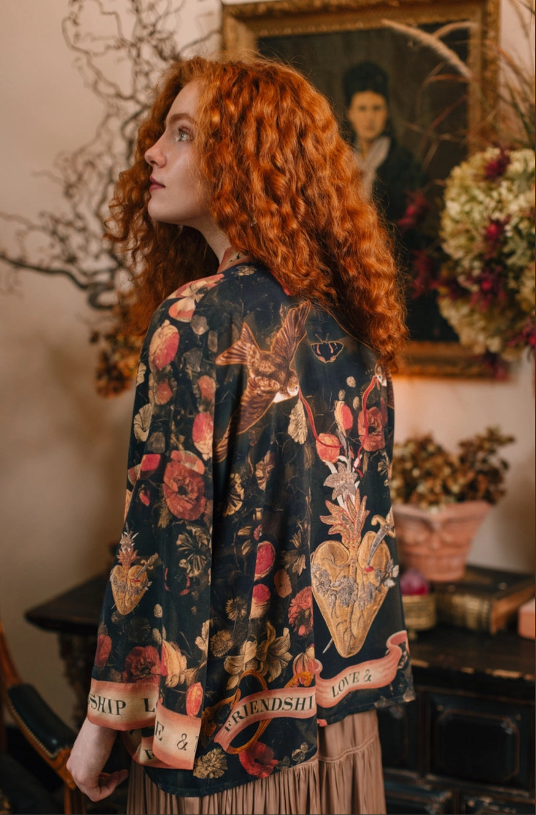 MARKET OF STARS CROPPED KIMONO