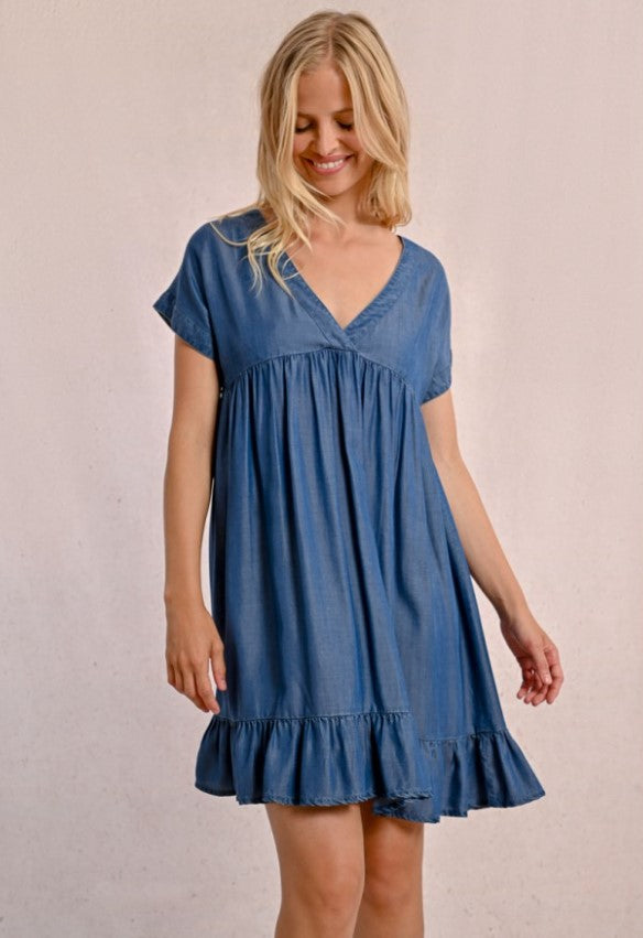 MOLLY DRESS VNCK RFFL EDGE