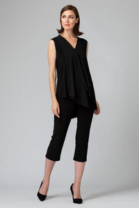 JOESEPH RIBKOFF V NECK SLEEVELESS TUNIC