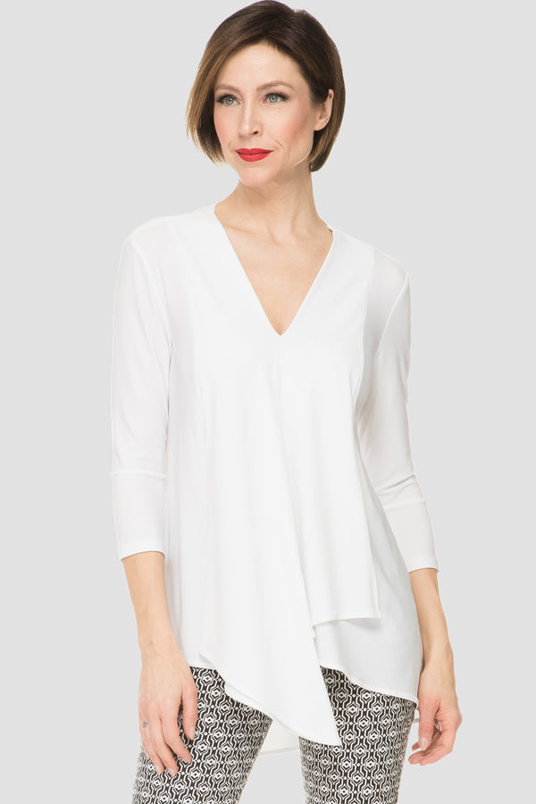 JOSEPH RIBKOFF V NECK TUNIC