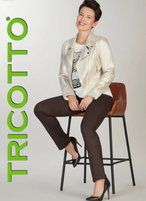 TRICOTTO FOIL MOTO JACKET