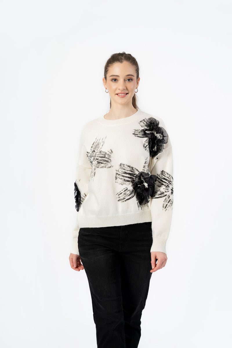 FUNSPORT FLORAL PULLOVER