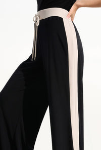JOSEPH RIBKOFF COLOUR BLOCK WIDE LEG PANT