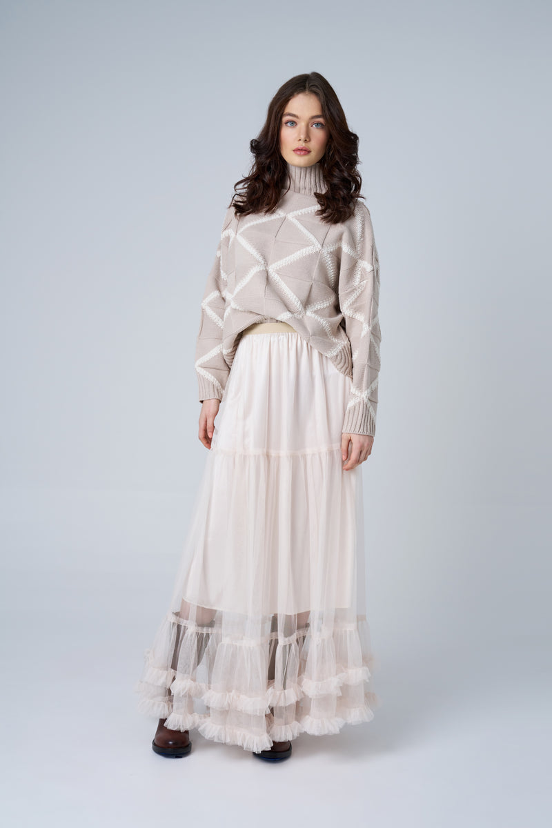 ASTRID MOCK NECK SWEATER