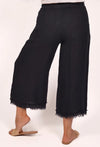 CATH PANT LINEN FRAYED EDGE