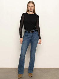 SANCTUARY L/S PERFECT MESH T