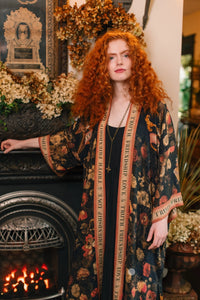 MARKET OF STARS KIMONO OPERA ROBE WITH BELT