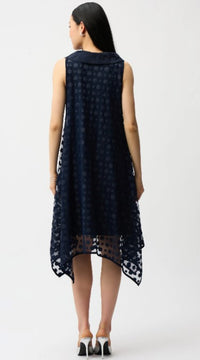 RIBKO MIDI DRESS DOT ALINE