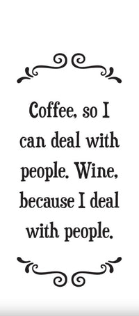 SCRUNCHY TEA TOWEL SILLY