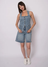 RD DENIM VEST BTTNS