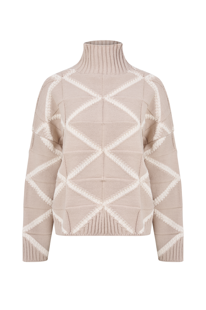 ASTRID MOCK NECK SWEATER