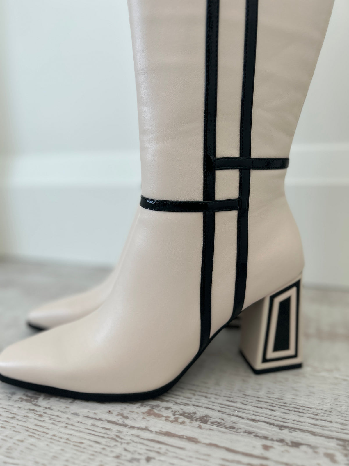 AQUA FLEX BOOT HIGH 2TONE LINE SQR
