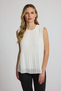 PISTACHE BLOUSE SLVLSS GRGTT PLSS