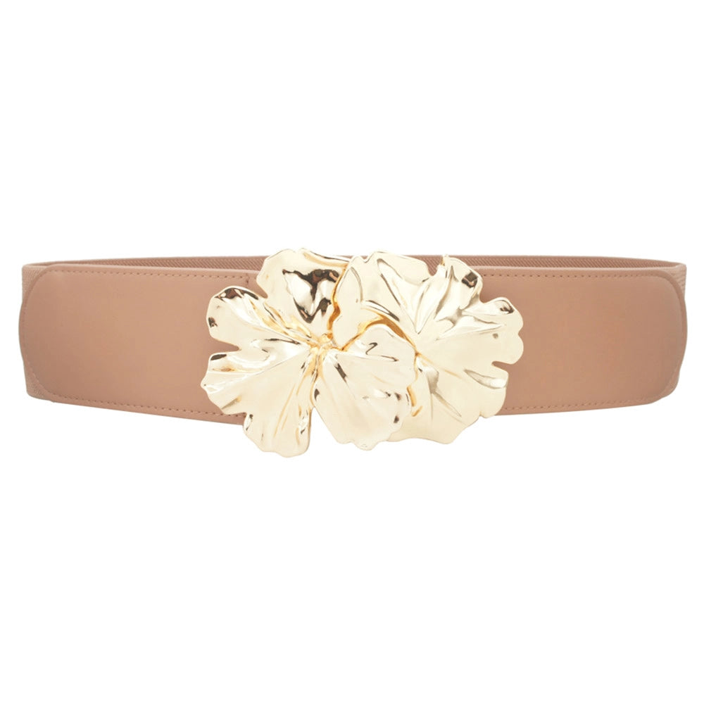 JA BELT ORGN FLWR STRTCH PLUS