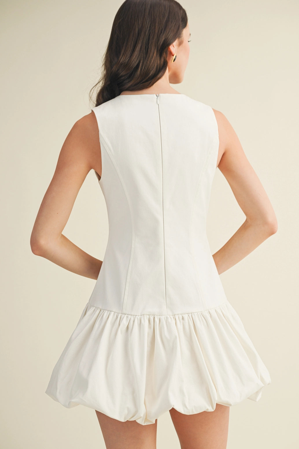 MUST DRESS BUBBLE HEM
