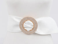 RHINESTONE BUCKLE BELT