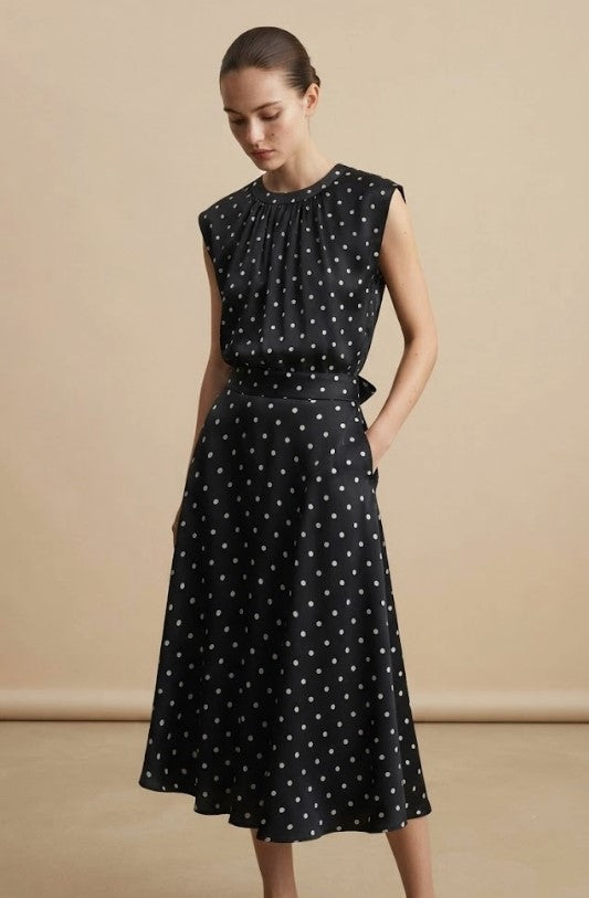 2PC SET TOP & SKIRT