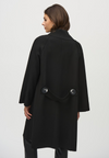 JOSEPH RIBKOFF SCUBA JERSEY SHAWL COAT