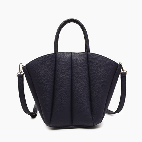 JEN BAG HOBO SHPD PANELD W/ LNG STRP