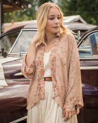 MARKET OF STARS CROPPED KIMONO