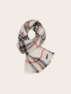 FRAAS SCARF PLAID KNIT SCARF