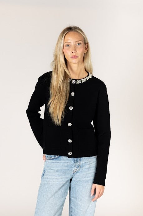 LYLA SWEATER PEARL CARDI